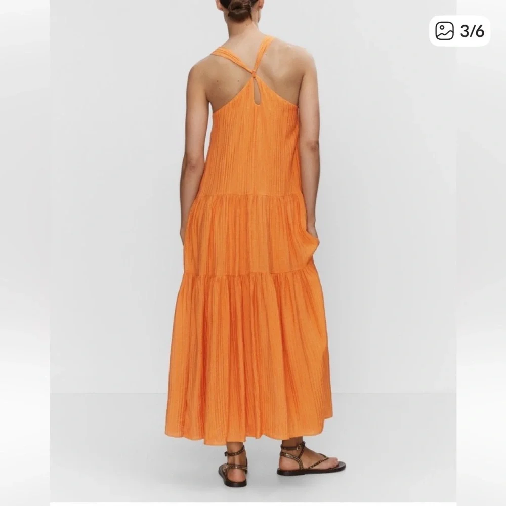 Stunning Mango maxi dress. Size 10 - Picture 3 of 9